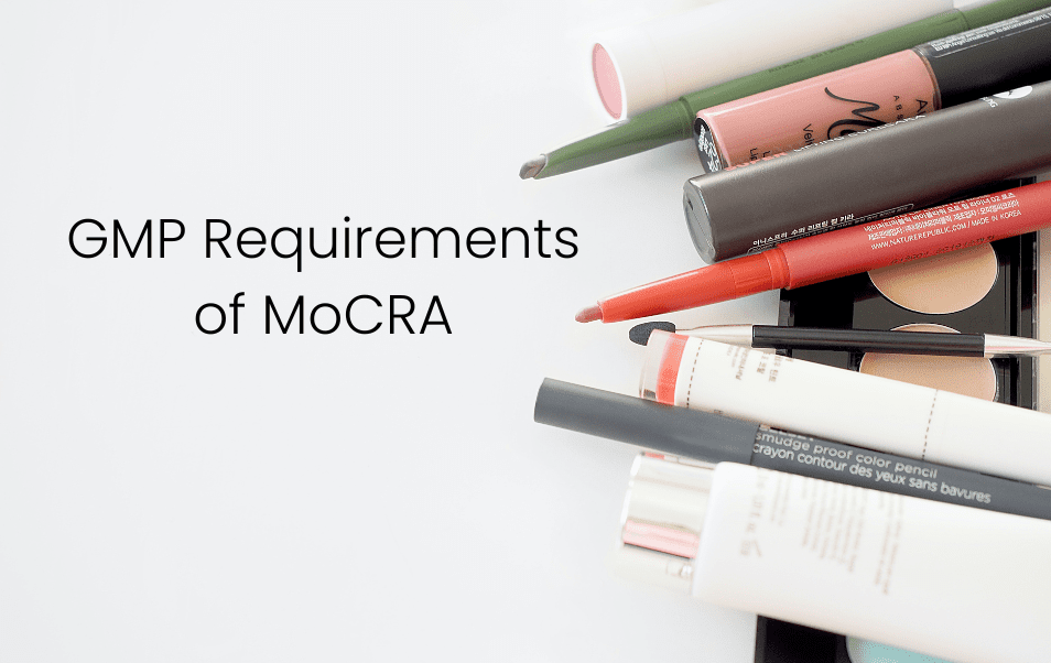 MoCRA and Cosmetics GMP Guidelines